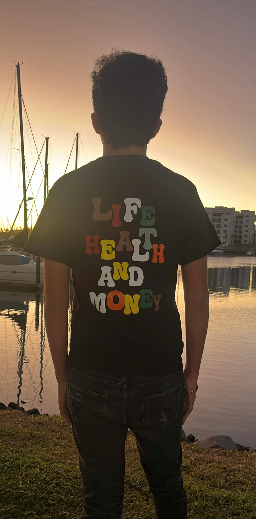 Life, heald and money Black